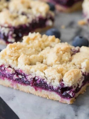 Blueberry Crumb bar