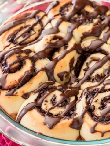 Chocolate sweet rolls