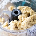 Scone dough in food processor