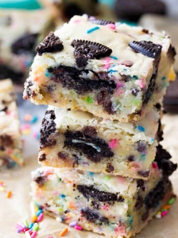 Funfetti Oreo Bars